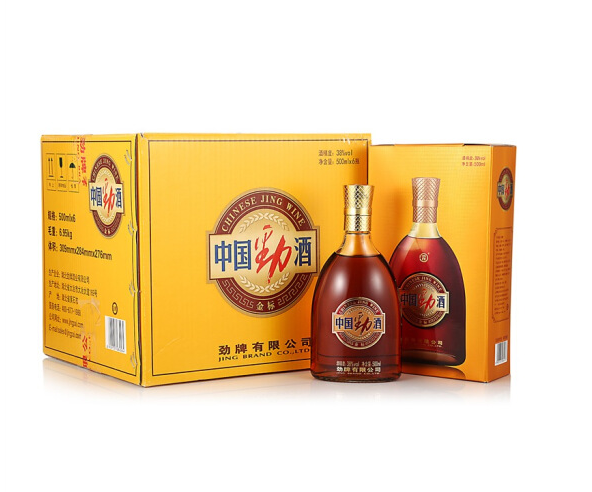 中國勁酒500ml金標勁酒6瓶（包郵）